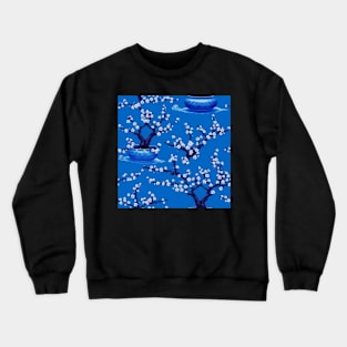 Blue Bonsai Crewneck Sweatshirt